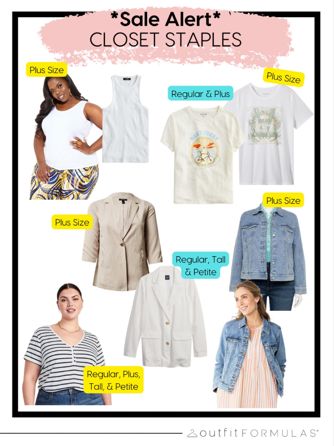 Save on these summer closet staple pieces TODAY! 

#LTKsalealert #LTKSeasonal