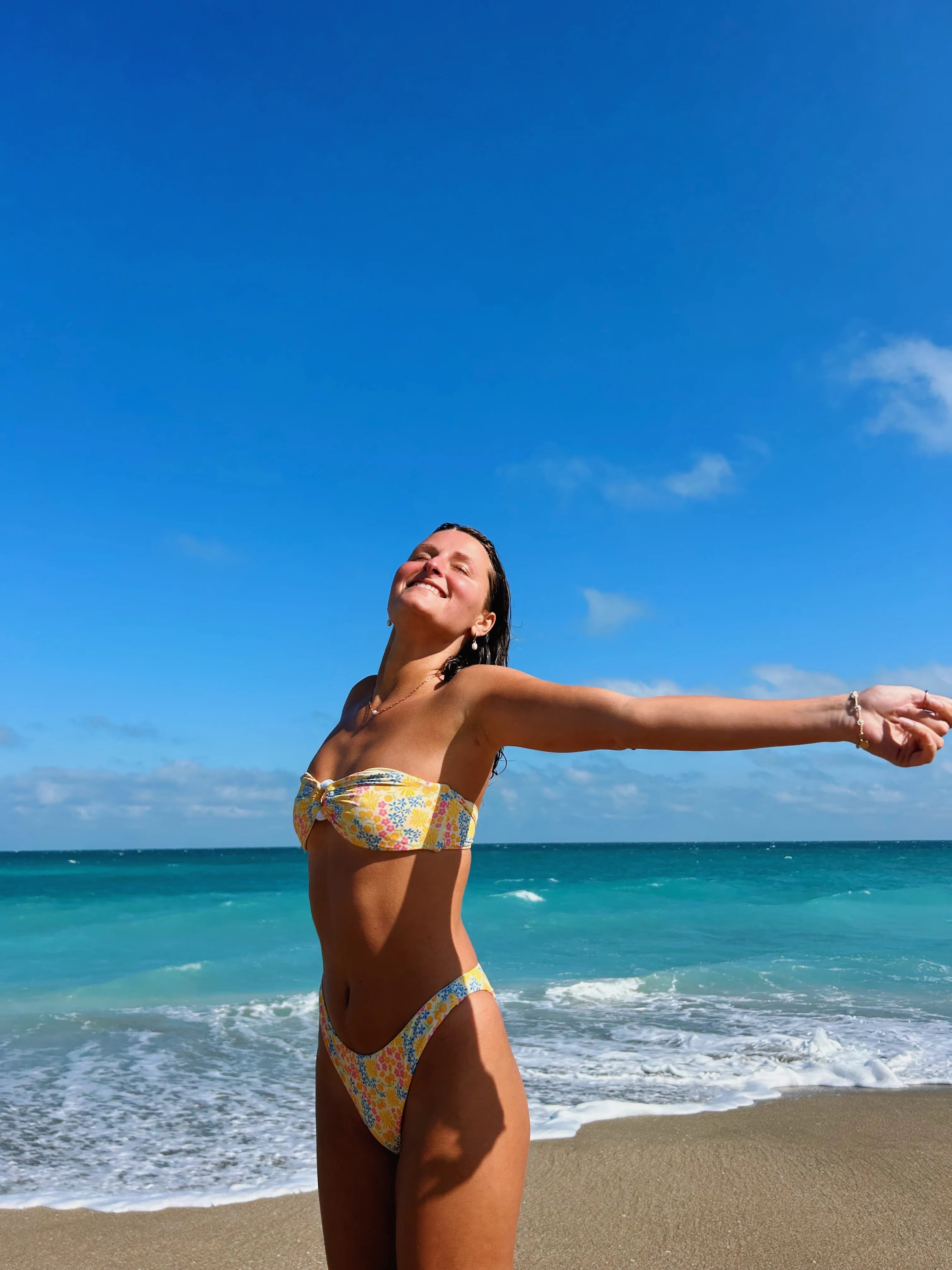 LOTUS BIKINI TOP | Olivelynn Designs