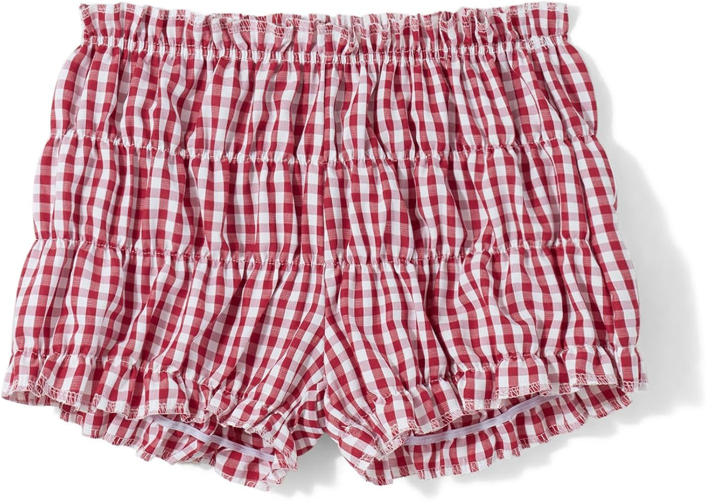 Y2k Boxer Shorts Women Lolita Bloomers Plaid Sexy Ruffle Bottoms Low Waist Pajamas Lounge Sleep P... | Amazon (US)