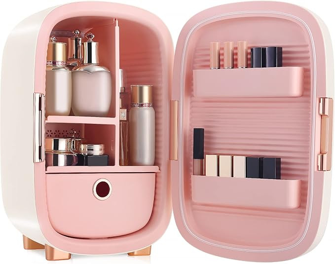 IKER Beauty Mini Fridge, 12 Liter Compact Refrigerator for Skin Care, Makeup and Cosmetic Product... | Amazon (US)