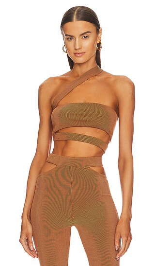 x REVOLVE Winona Top in Copper | Revolve Clothing (Global)