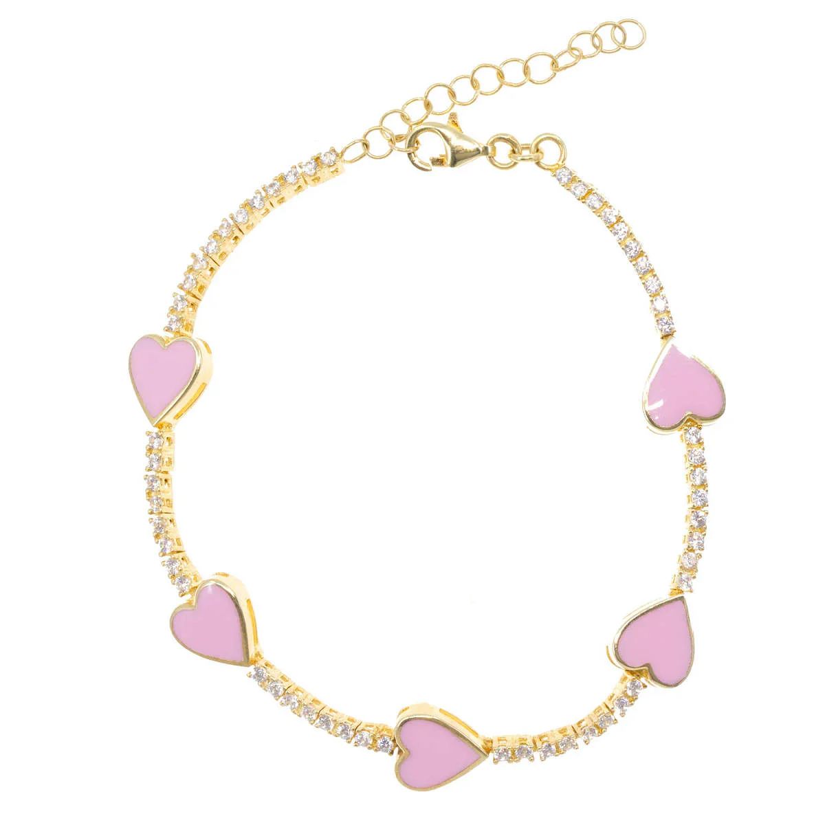 Love After Love Bracelet in Pink | Ragen Jewels