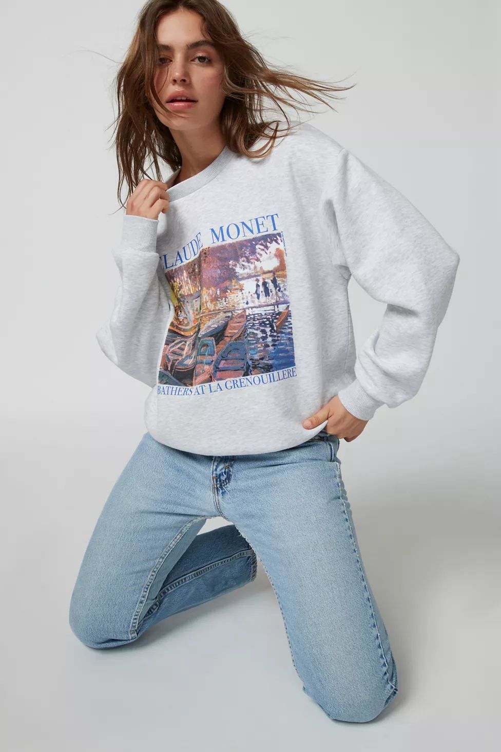 Claude Monet Pullover Sweatshirt | Urban Outfitters (US and RoW)