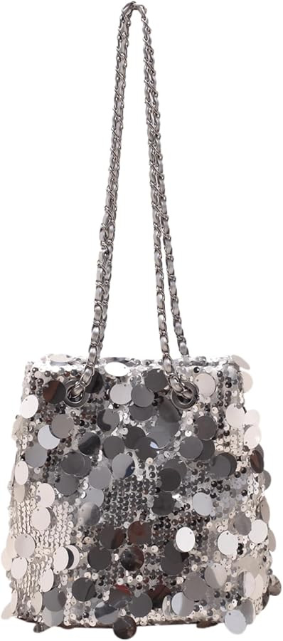 Glitter Sequin Evening Shoulder Crossbody Bag Women Bling Handbag and Purse Sparkly Prom Party Bu... | Amazon (US)