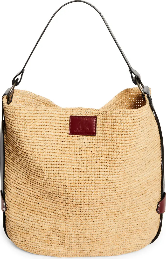 Isabel Marant Bayia XO Capsule Raffia Tote | Nordstrom | Nordstrom