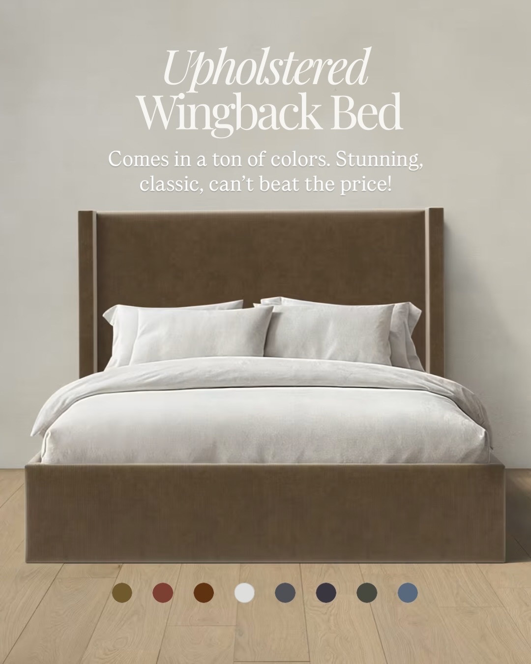 This upholstered bed would look amazing in any space. It’s on trend, but also a classic look!! it comes in a ton of different colors too!

#LTKSaleAlert #LTKHome