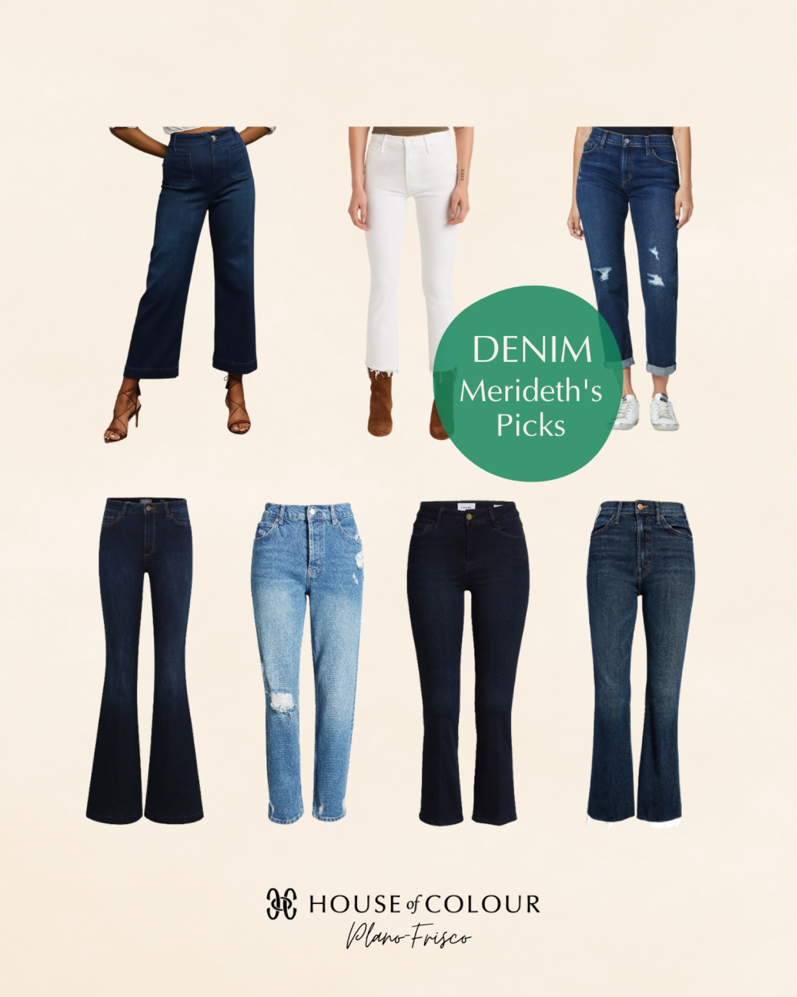 The first part of my wardrobe edit for the new year is denim! Here are links to all the jeans I own. Springs, this one is for you! 

Follow along with me on Instagram stories as I share a BTS glimpse into my editing process. 

#houseofcolour #hoc 

#LTKstyletip #LTKfit #LTKfamily