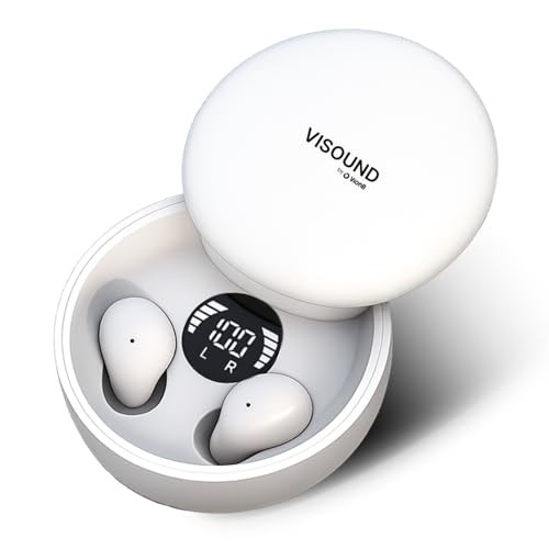 VionB Air Invisible Earbuds Wireless Bluetooth 5.4 for Small Ears, Mini Tiny Ear Buds, IPX5 Water... | Amazon (US)