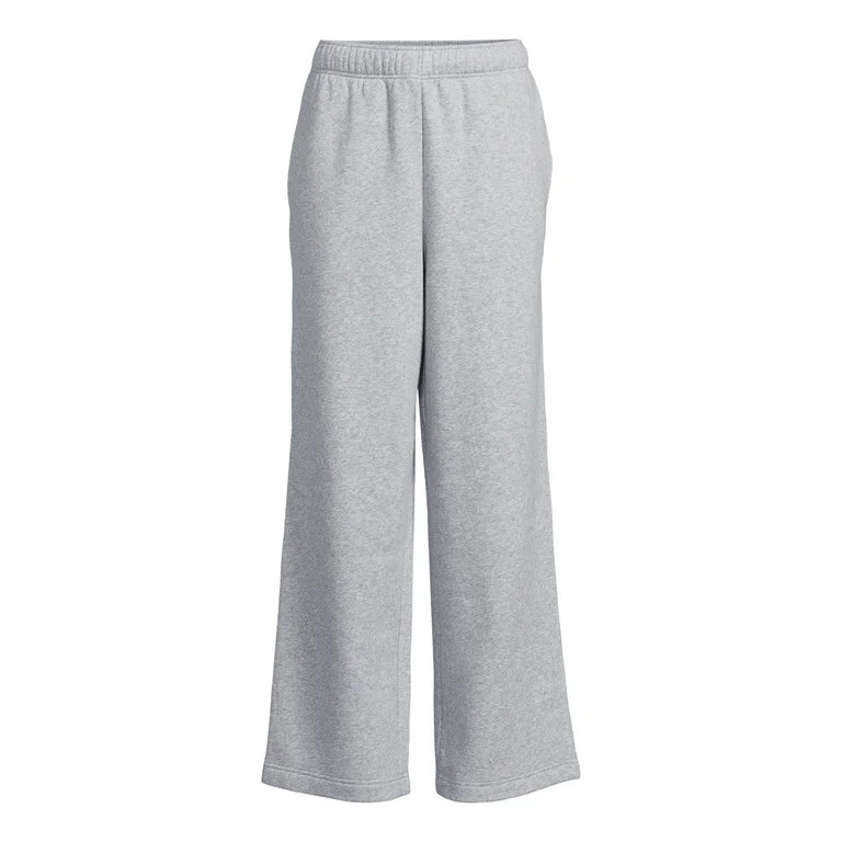 No Boundaries Wide Leg Sweatpants, Women's | Walmart (US)