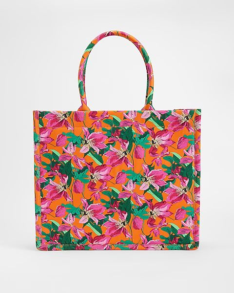 Floral Tote Bag | Express