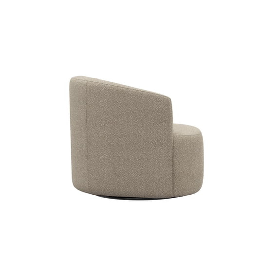 Mainstays Boucle Swivel Accent Chair, Taupe | Walmart (US)