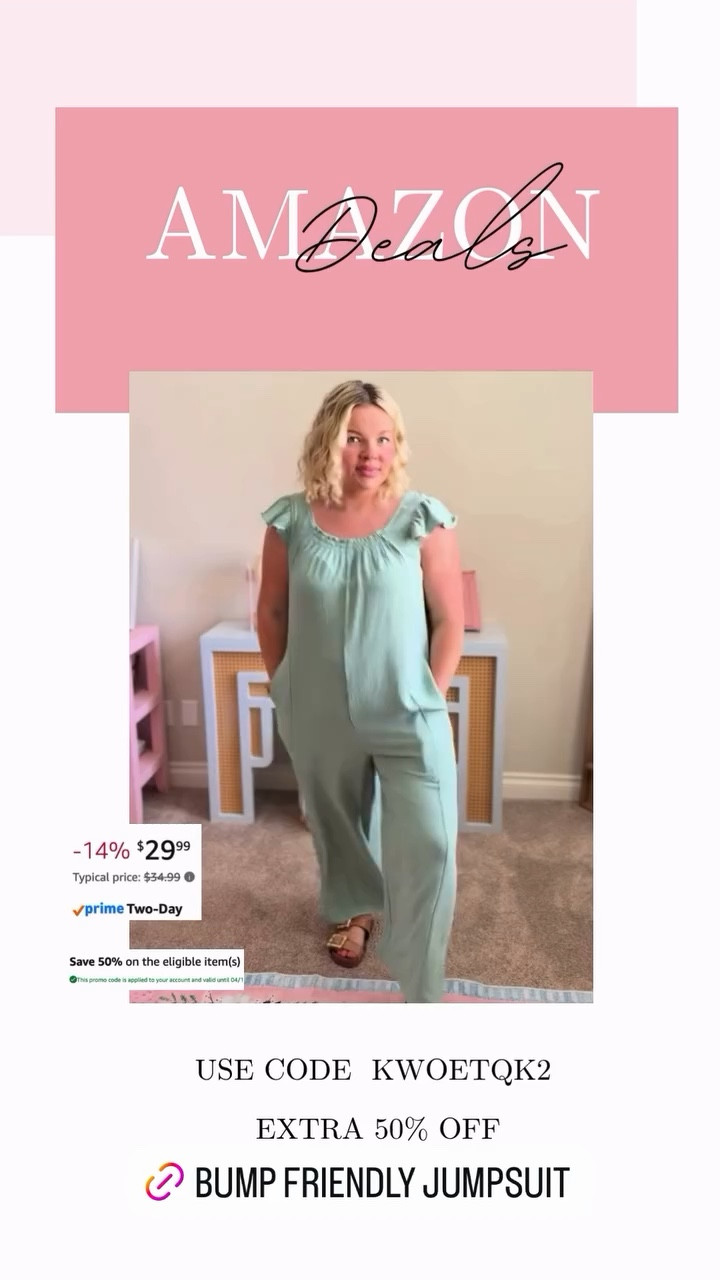 Cute ruffle strap wide leg jumpsuit on deal today!

#LTKSeasonal #LTKSaleAlert #LTKMidsize