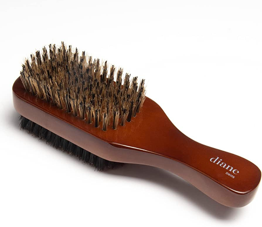 Diane Premium Boar Bristle Brush for Men – Double Sided, Medium and Firm Bristles for Thick Coa... | Amazon (US)