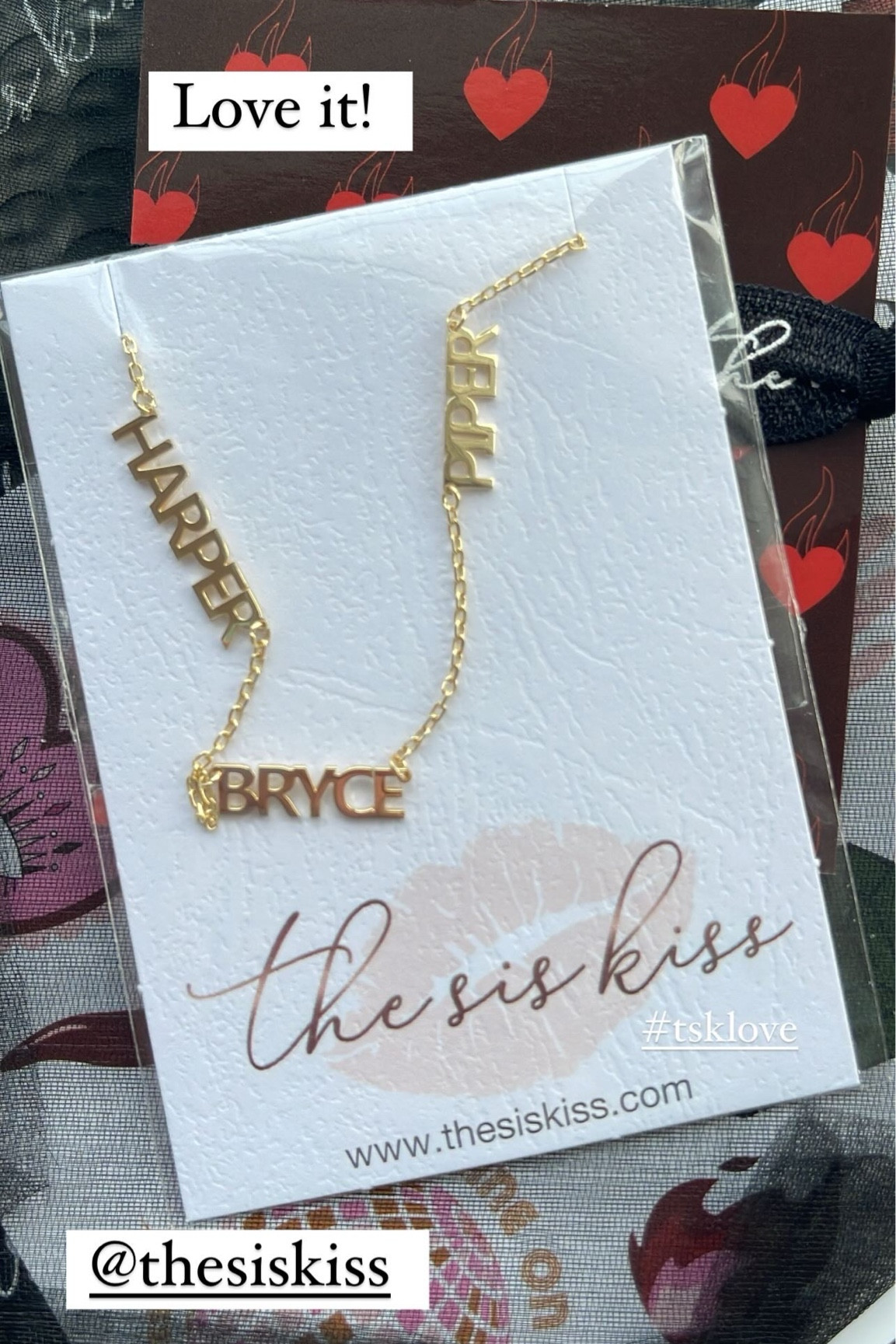 Name necklace featuring my baby’s names!!! 

#LTKfindsunder50 #LTKMostLoved #LTKGiftGuide