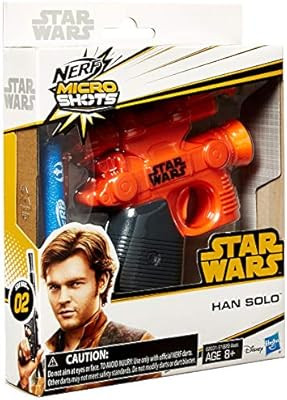 Nerf MicroShots Star Wars Han Solo Blaster | Amazon (US)