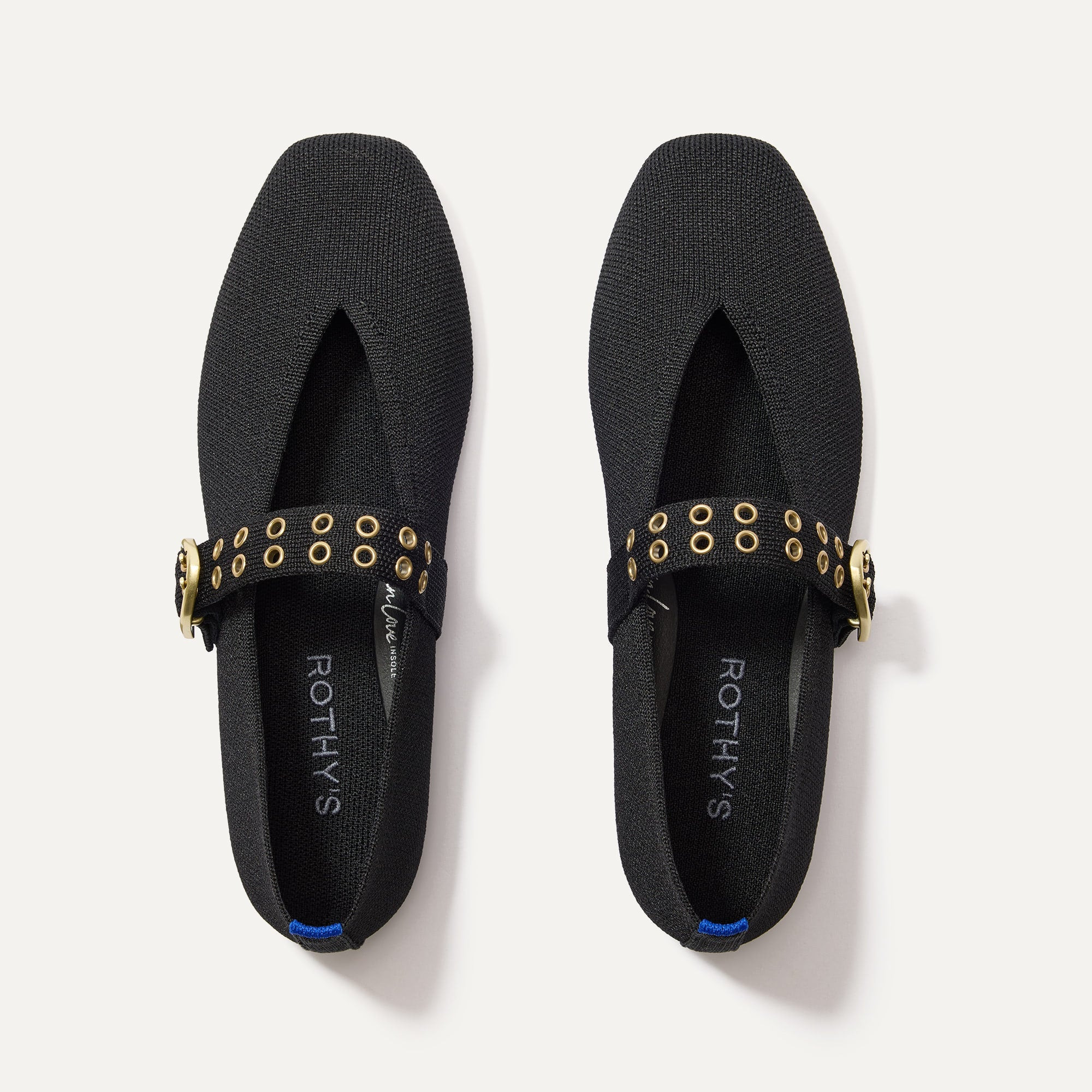 The Max Buckle Mary Jane in Black | Rothy's | Rothy's