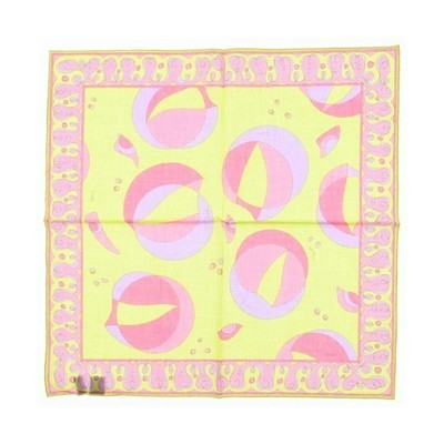 Emilio Pucci Bandana Scarf Yellow Vintage Clothing Used  | eBay Australia | eBay AU