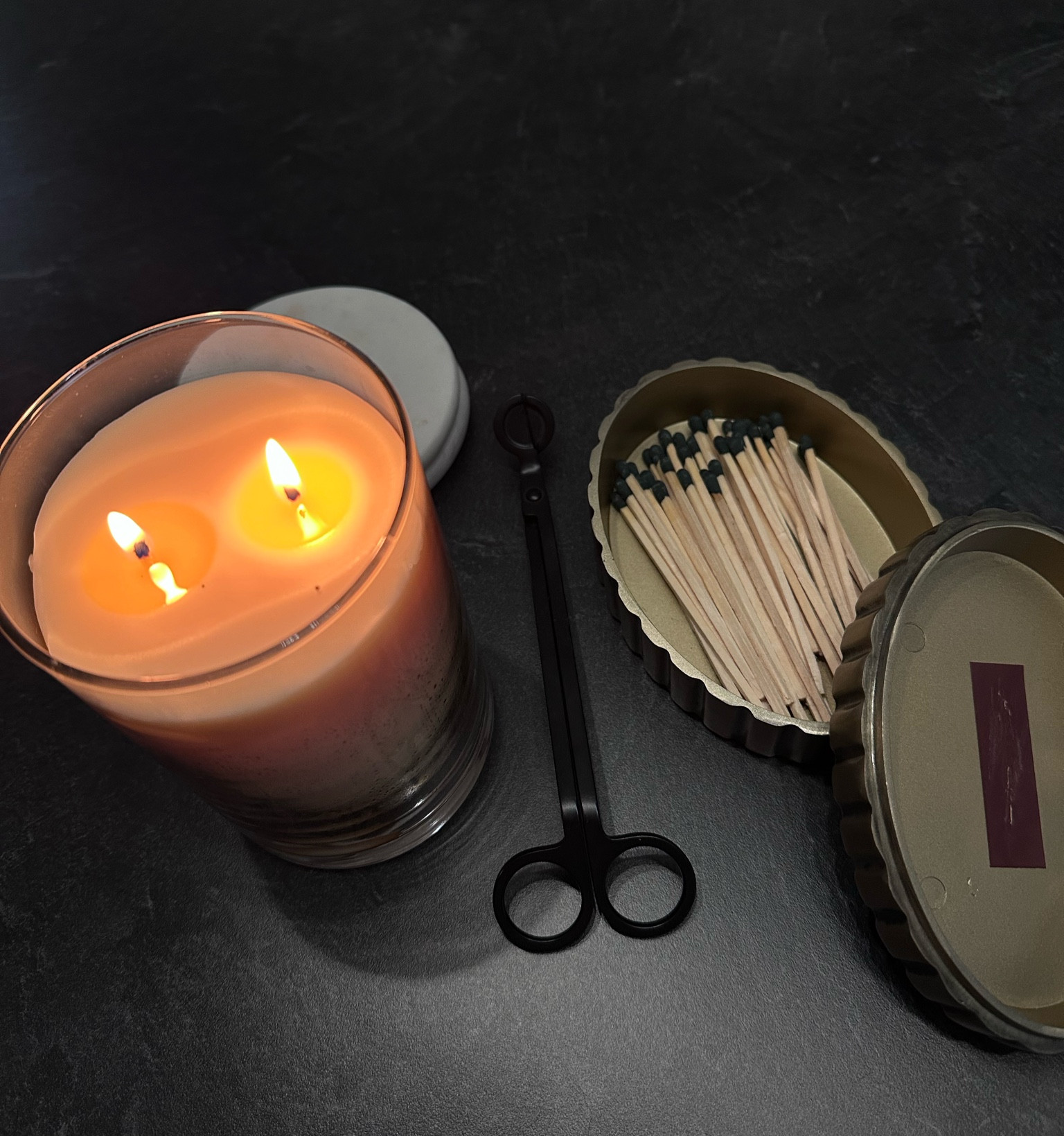 Kitchen island decor! Super cute trinket dish turned into a match box.

#LTKGiftGuide #LTKHoliday #LTKHome