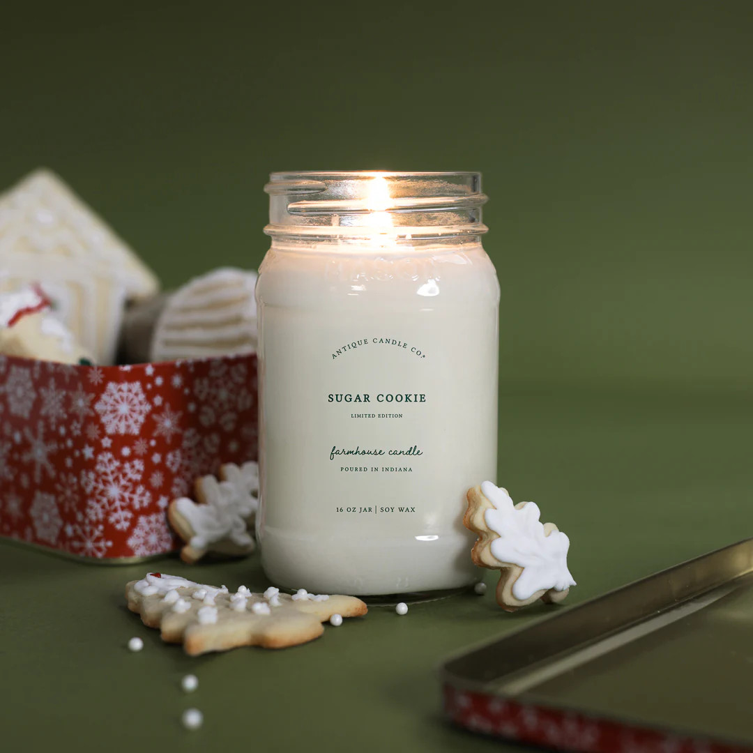 Sugar Cookie 16 oz candle | Antique Candle Co.