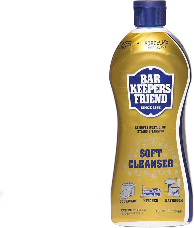 Bar Keepers Friend Soft Cleaner Premixed Formula | Citrus 26 Ounce (Pack of 2) | Amazon (US)