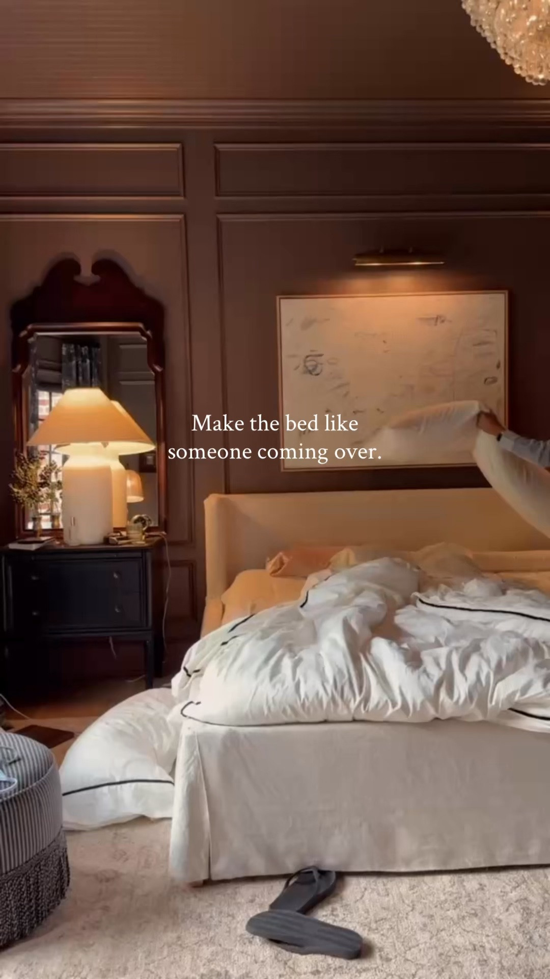Make the bed like someone’s coming over ✨

#LTKHome #LTKdayinmylife #LTKvlog
