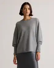 Mongolian Cashmere Batwing Sweater | Quince