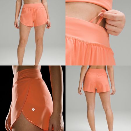 FAST AND FREE SHORTS RESTOCKED IN CORAL KISS