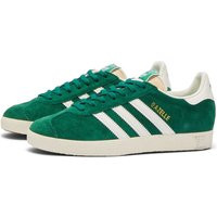 Adidas Gazelle Sneakers in Dark Green/Off White/Cream White, Size UK 7.5 | END. Clothing | End Clothing (US & RoW)