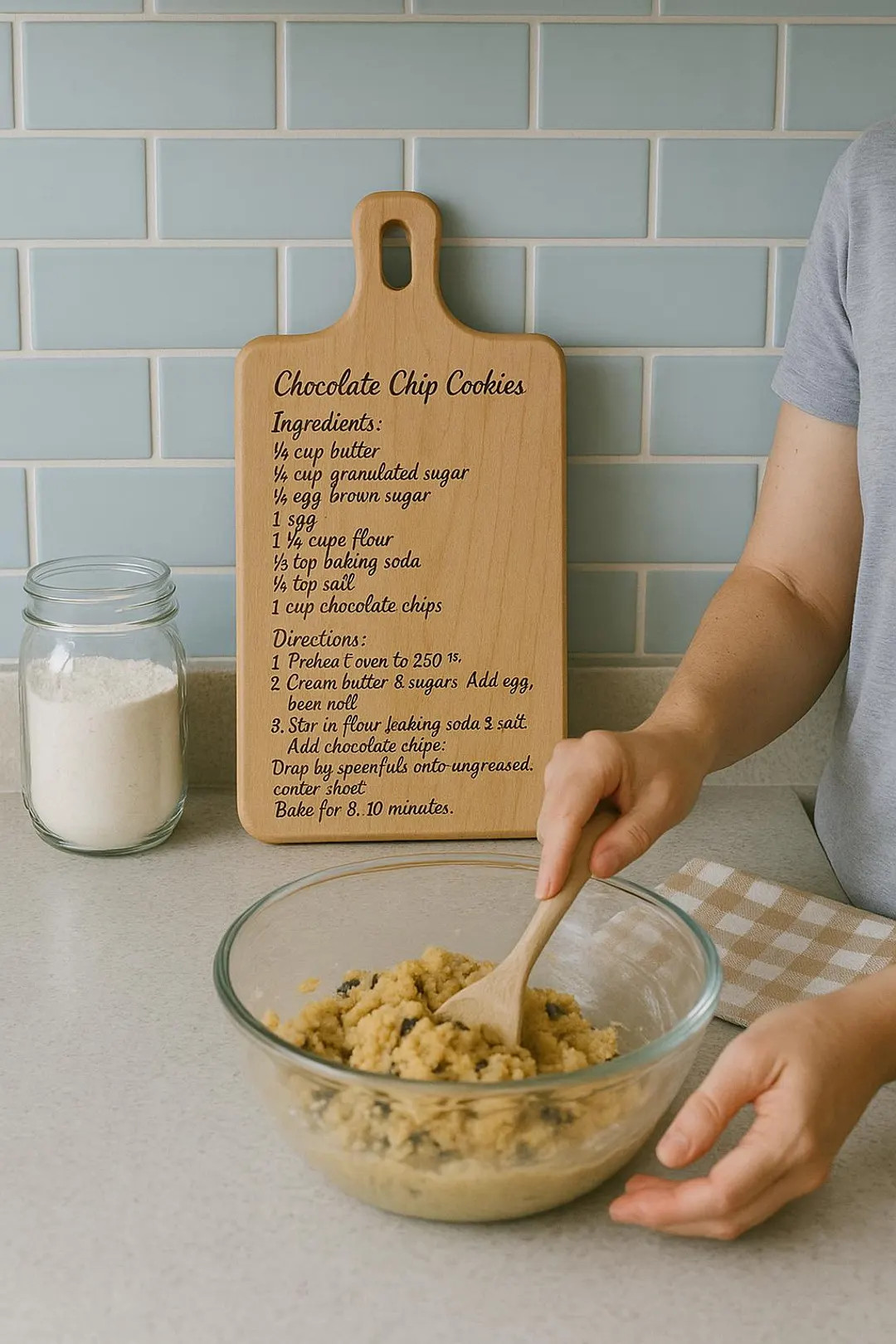 Personalized Recipe Board Tray – Handwritten Family Recipe Gift in Maple Wood - Etsy | Etsy (US)