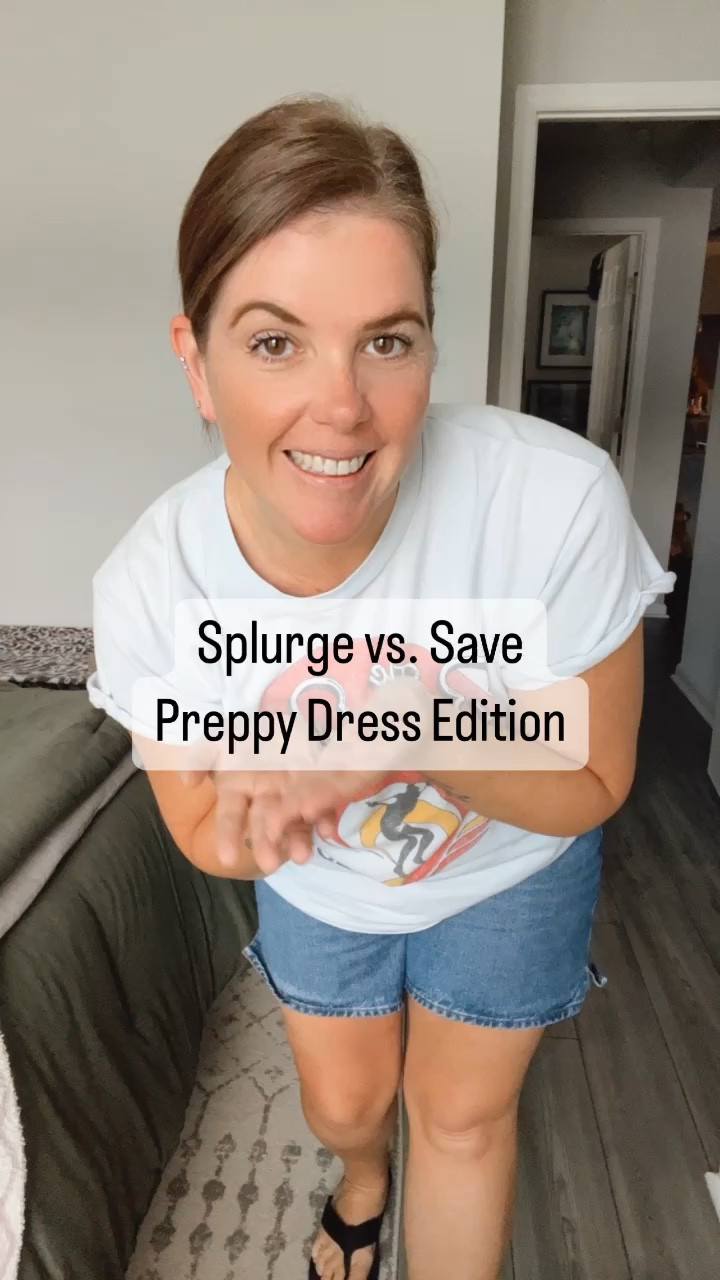 A little splurge vs. save for you today! This preppy dress is so perfect for fall, whether you want to wear it to work or to date night or girls night! The dress runs TTS, comes in several color options and is currently on sale for $35.99 (plus there is a coupon for an additional 6% off!)

#LTKstyletip #LTKworkwear #LTKsalealert