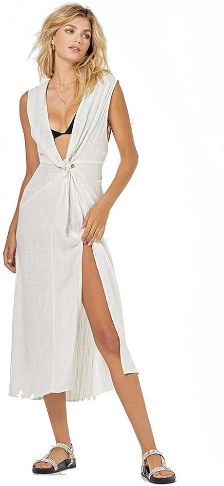 LSpace LSpace Cream Down The LINE Cover UP | Amazon (US)