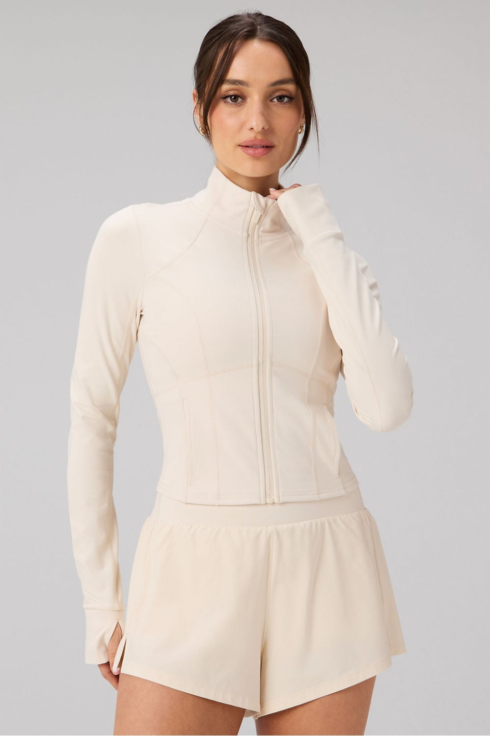Perfect Storm Cropped Train Jacket | Fabletics