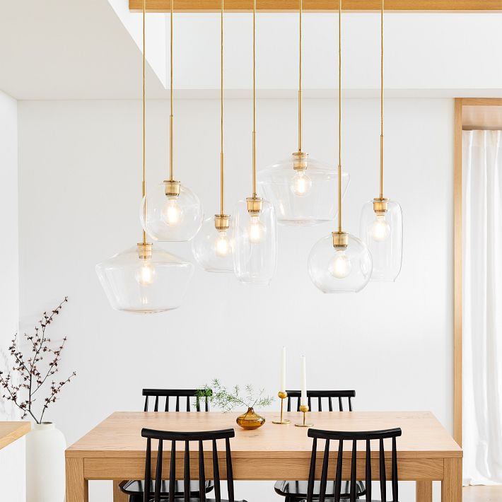 Sculptural 7-Light Multi Chandelier | West Elm (US)