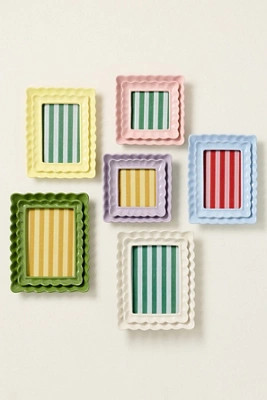 Philippa Scalloped Picture Frame | Anthropologie (US)