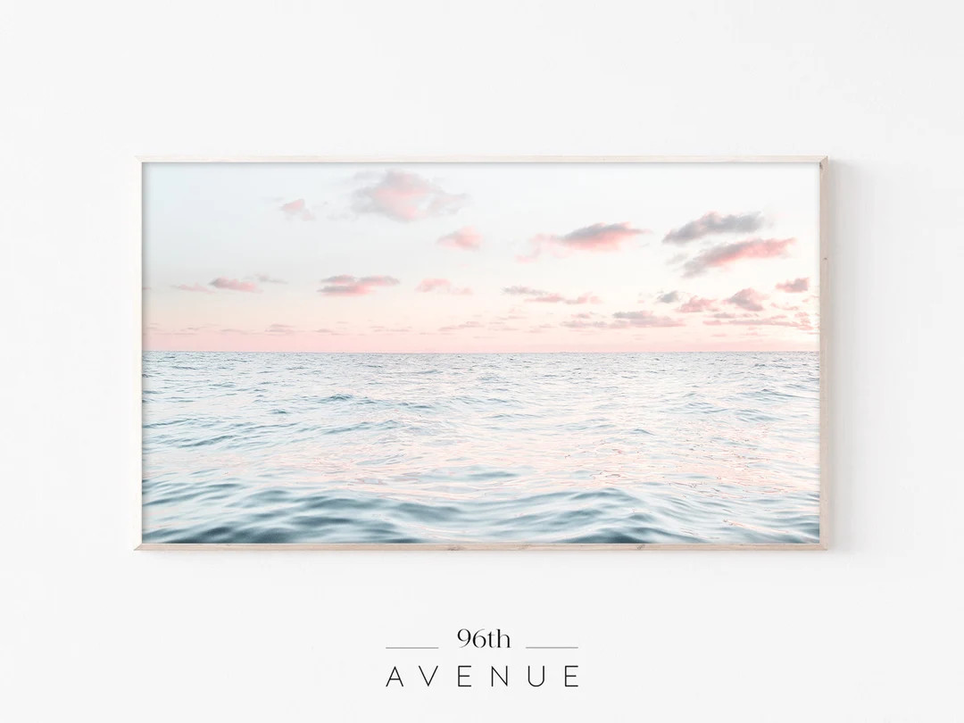 Frame TV Art | Ocean Sunset Digital Smart TV Art DOWNLOAD - Etsy | Etsy (US)