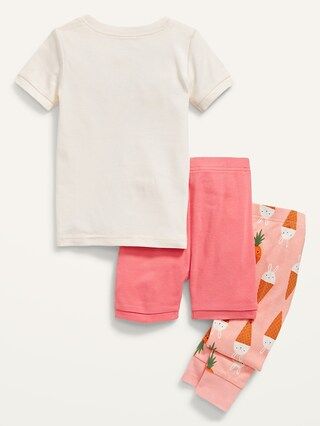 Unisex 3-Piece Pajama Set for Toddler & Baby | Old Navy (US)