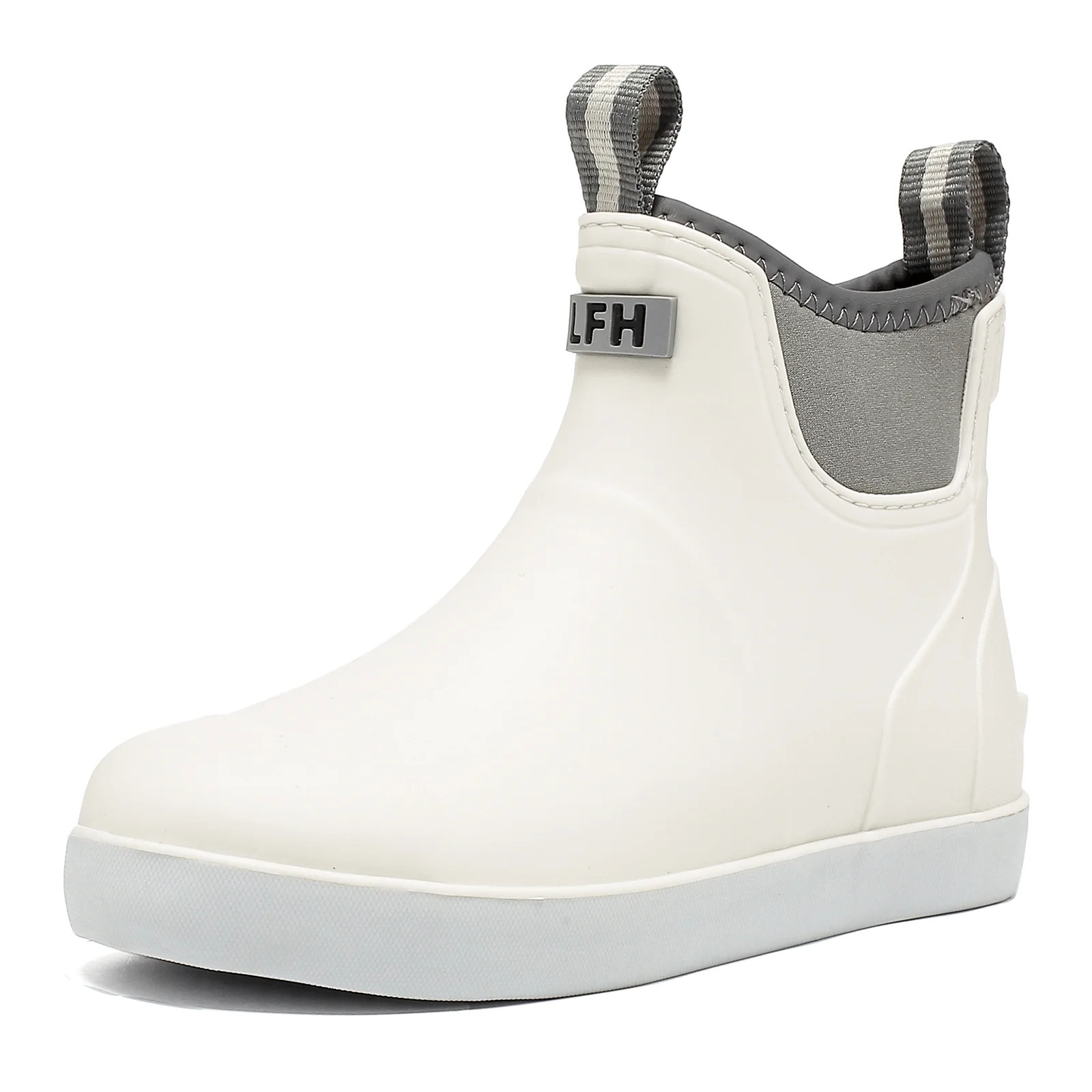 Lcamaw Women's Deck Boots, Waterproof Ankle Rain Boots with Anti-Slip Traction, Rubber Garden & F... | Walmart (US)