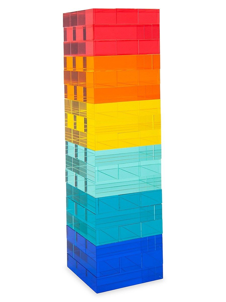 Sunnylife Lucite Jumbling Tower | Saks Fifth Avenue OFF 5TH