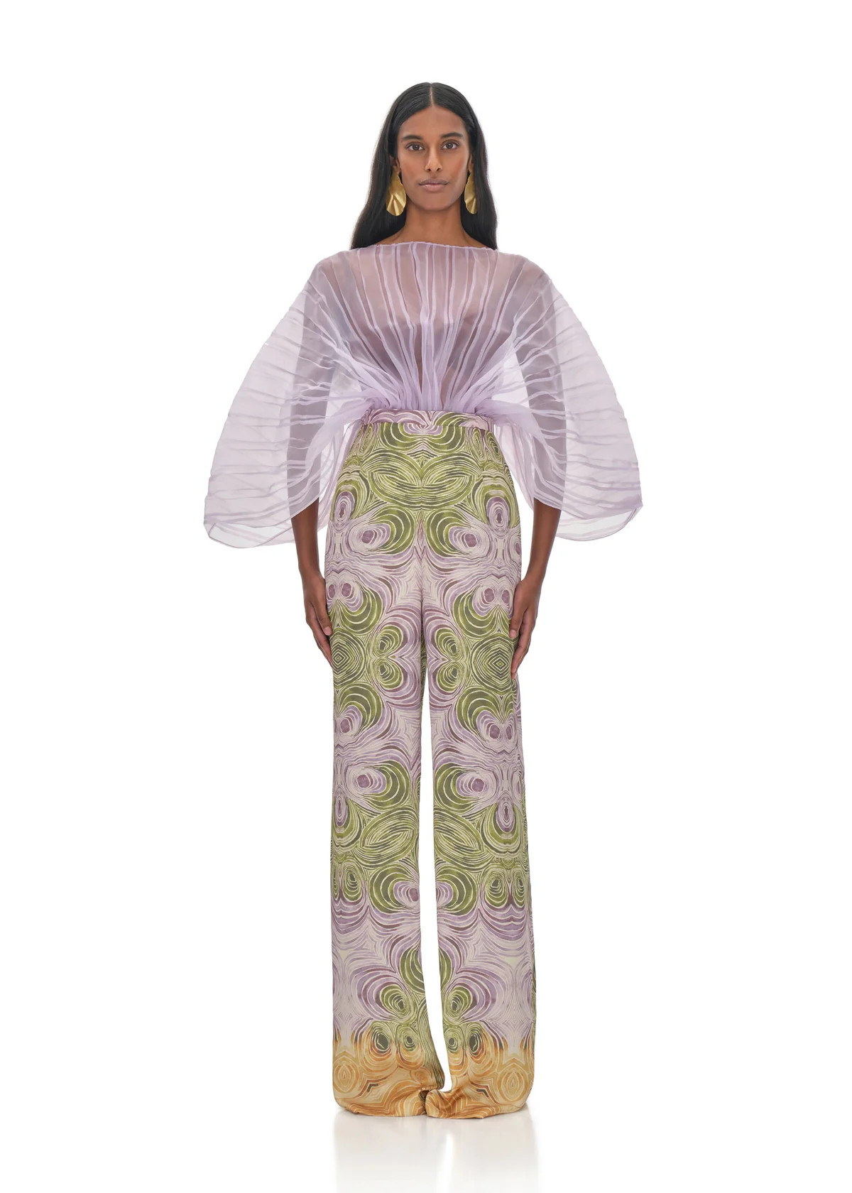 SOMBRA BODYSUIT - LILAC | ANDREA IYAMAH