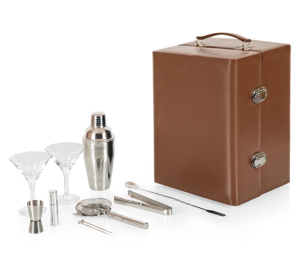 Martinis for Two Cocktail Case Gift Set | Pottery Barn (US)