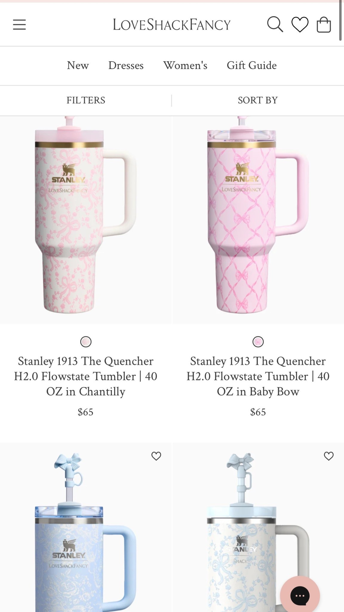 New love shack fancy Stanley bottles just dropped!! Shop now! 

#LTKGiftGuide #LTKHoliday #LTKFindsUnder100