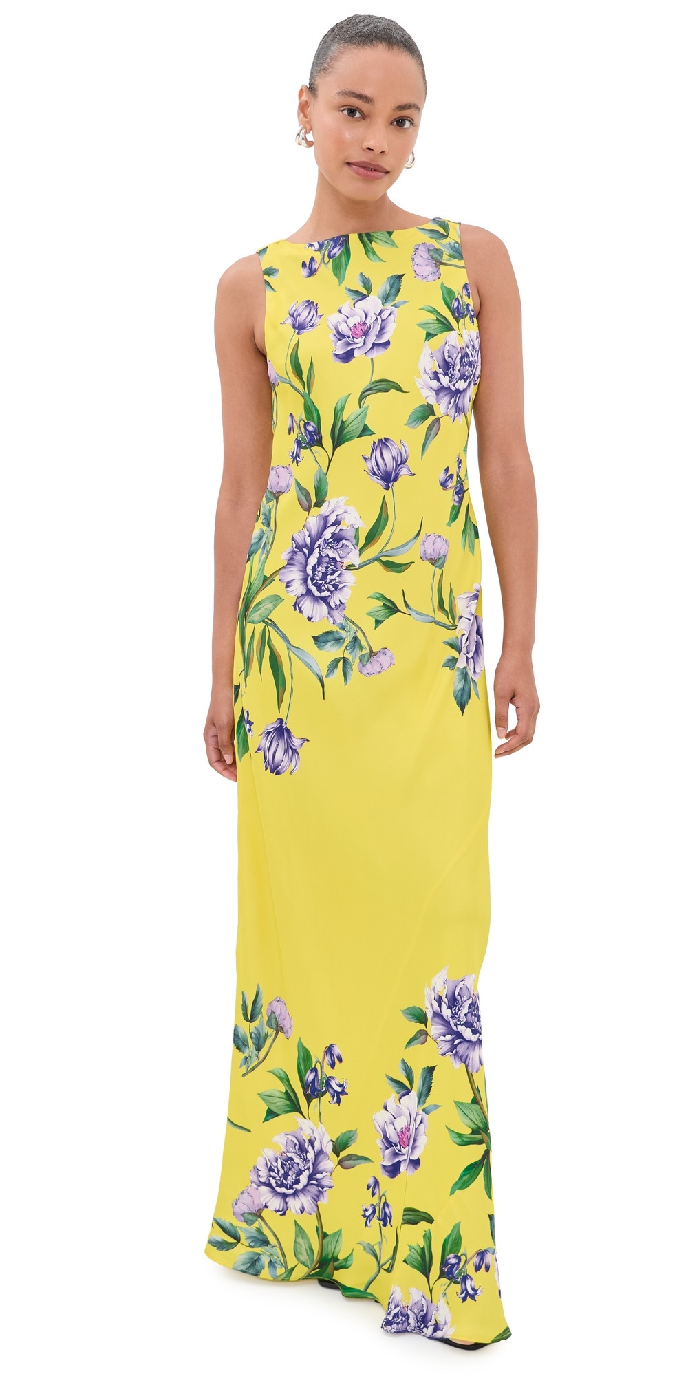 Hemant and Nandita Avya Maxi Dress Yellow M | Shopbop