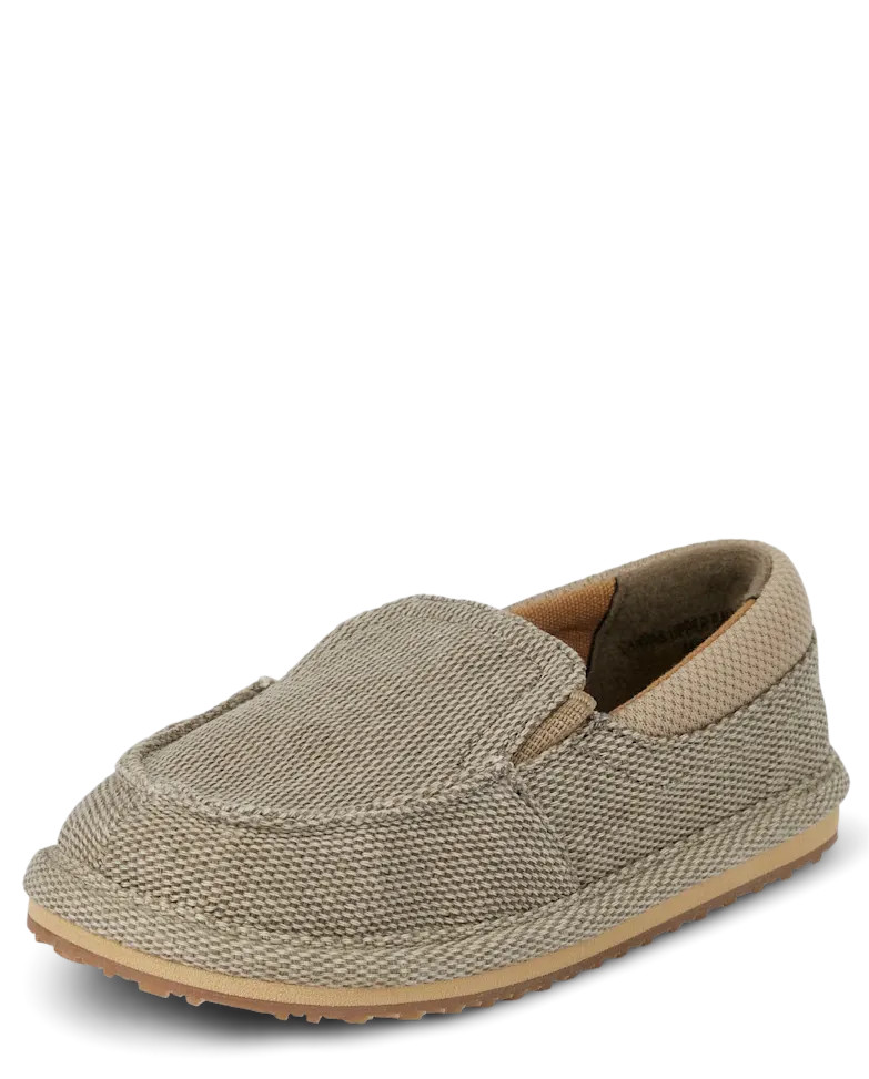 Toddler Boys Slip On Deck Shoes - tan | The Children's Place