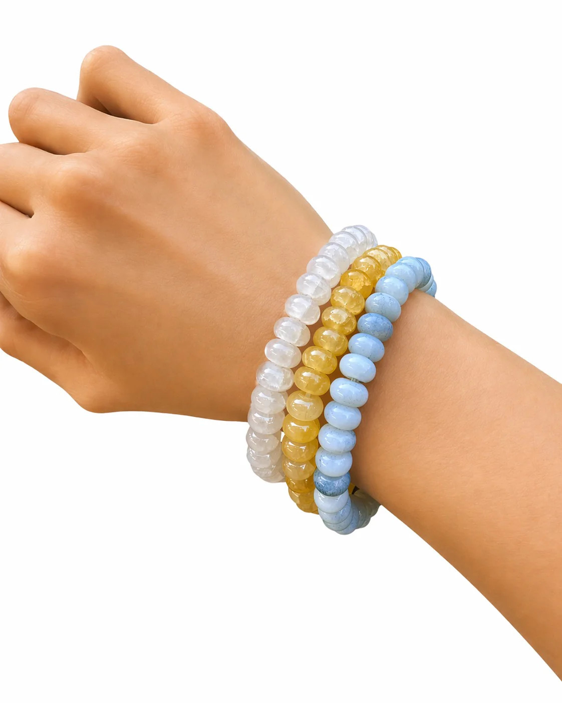 Sun and Sky Bracelet Stack | Erin McDermott Jewelry