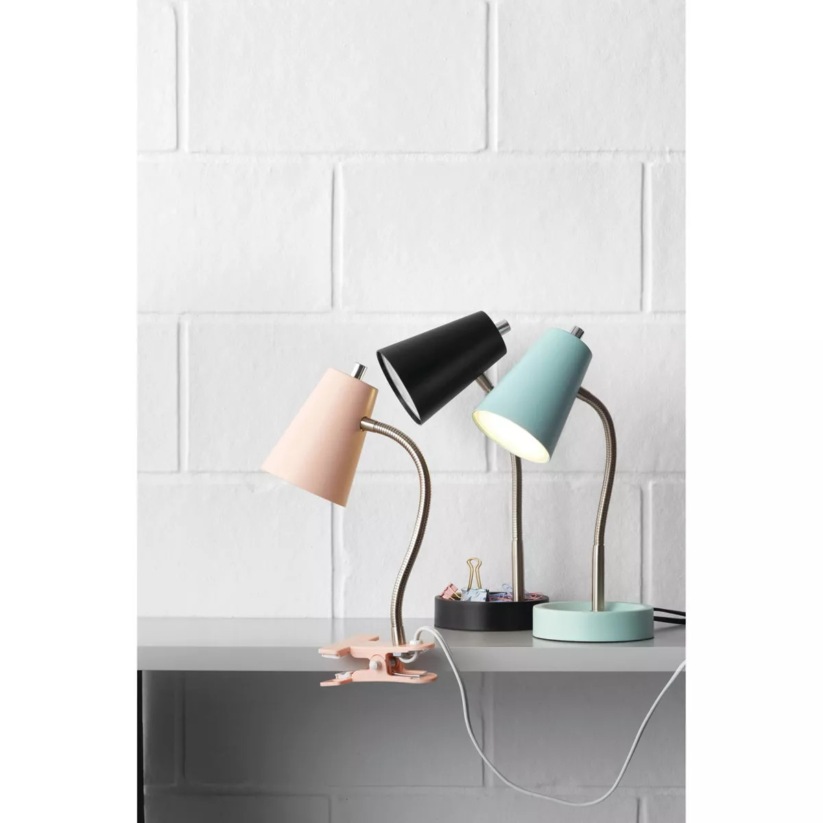 Clip Table Lamp (Includes LED Light Bulb) - Room Essentials™ | Target