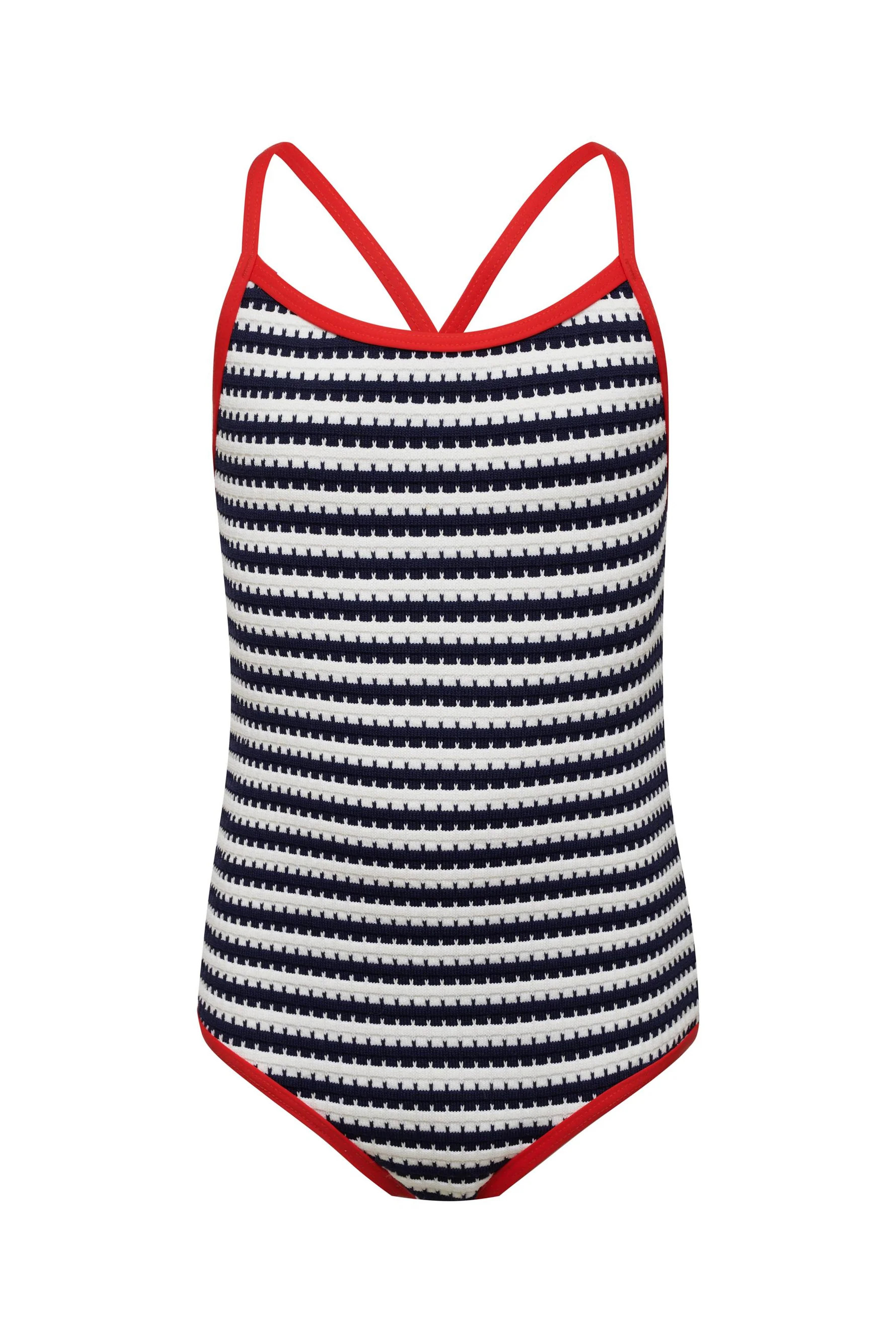 Little Julia One Piece Indigo Midnight | Girl's One Piece Swimsuit | Beach Riot | Beach Riot