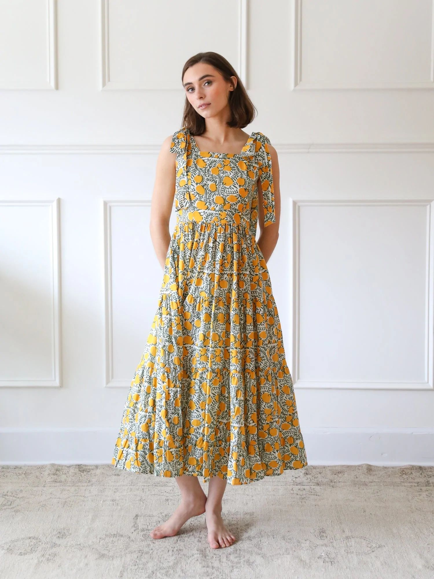 Shop Mille - Daphne Dress in Citrus | Mille