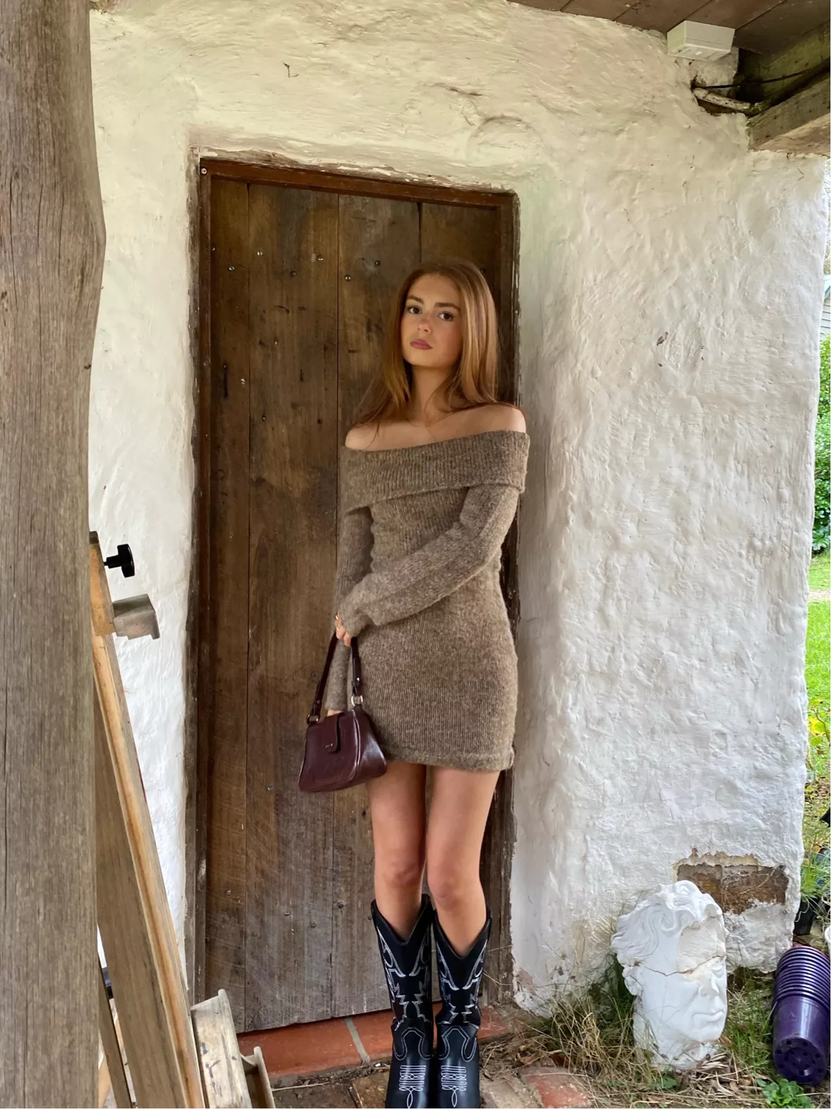 mini dress winter Cable Knit Sweater | Cozy Turtleneck Dress for Women in Gray - Women's Boho Fashion Sheath, Sweater, Straight Fit Light blue is one of the trending hue for prom 2024 and this mini dress will make you the belle of the prom with its beautiful lace How to Wear a Short