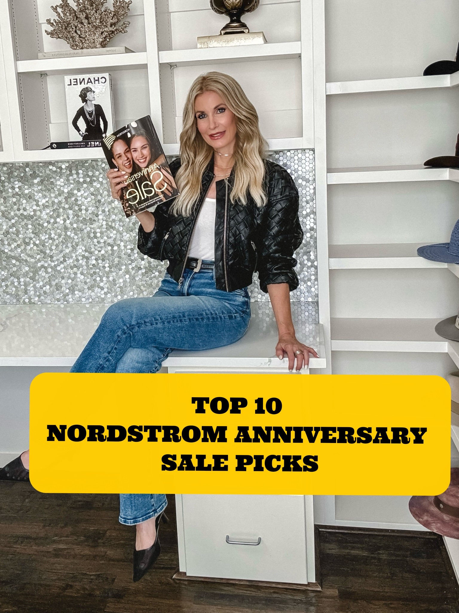 The Nordstrom Anniversary Sale is officially live for Icon cardholders! These are my Top 10 picks from this year’s sale—and if you’ve been waiting to shop, I’d start with these because they always sell out first!

✨ 1. Mother Kick It Jeans – My favorite high-waisted straight-leg jeans! They’re incredibly flattering, elongate your legs, and are a wardrobe staple you’ll wear for years.

✨ 2. Waterproof Navy Suede Sneakers – Waterproof, ridiculously comfortable, and the navy suede makes them feel extra chic.

✨ 3. Madewell Brown Suede Handbag – I’m obsessed with this rich chocolate brown suede. It’s timeless, luxurious, and goes with everything.

✨ 4. Gray Faux Fur Bomber Jacket – This looks so much more expensive than it is. The faux fur is incredibly soft and gives the look of real mink.

✨ 5. Pistola Slim Bootcut Jeans – If you want legs for days, these are the jeans. The fit is so flattering!

✨ 6. AllSaints Brown Suede Bomber Jacket – The cropped silhouette is so modern, and the chocolate brown suede is absolutely gorgeous.

✨ 7. Adidas Burgundy Sneakers – Burgundy is one of fall’s biggest colors, and these are such a fun way to add it to your wardrobe.

✨ 8. Lizard Slingback Heels – A sophisticated neutral you’ll wear with everything from jeans to dresses.

✨ 9. Black Bustier Top – The perfect piece for layering under jackets or wearing on its own for a chic night-out look.

✨ 10. Vince Black Bomber Jacket – A timeless investment piece you’ll wear season after season. Classic, polished, and effortlessly cool.

Pro shopping tip: If you’re not an Icon cardholder, don’t wait until your shopping day to start browsing! Save your favorite items to your Nordstrom Wish List now. Then, when your shopping window opens, you can check out in just a few clicks before the best pieces sell out.

Which one is your favorite? Let me know below! 👇 Save this post so you can reference it while you shop!

#LTKootd #LTKOver40 #LTKSaleAlert