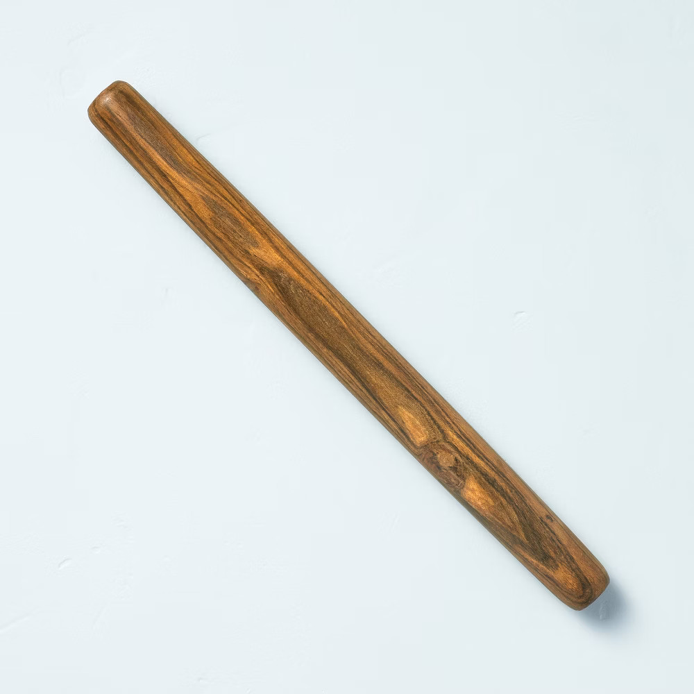 French Tapered Wood Rolling Pin Brown - Hearth & Hand with Magnolia | Target